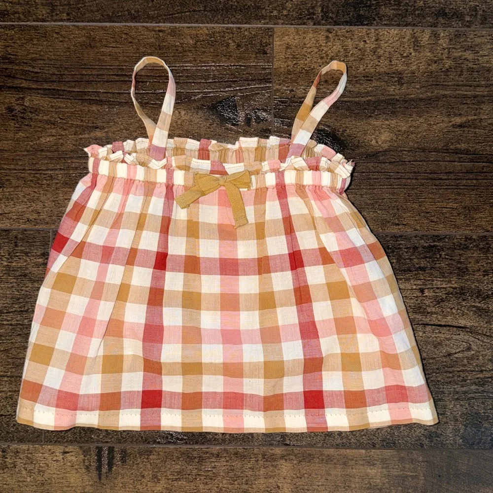 NWOT Bonpoint Loraine Top - Caramel - Picture 2 of 5